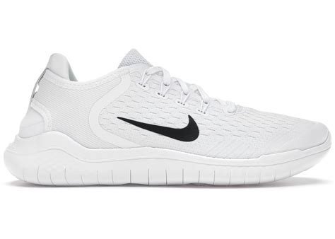 nike free rn weiß|nike rn white shoes.